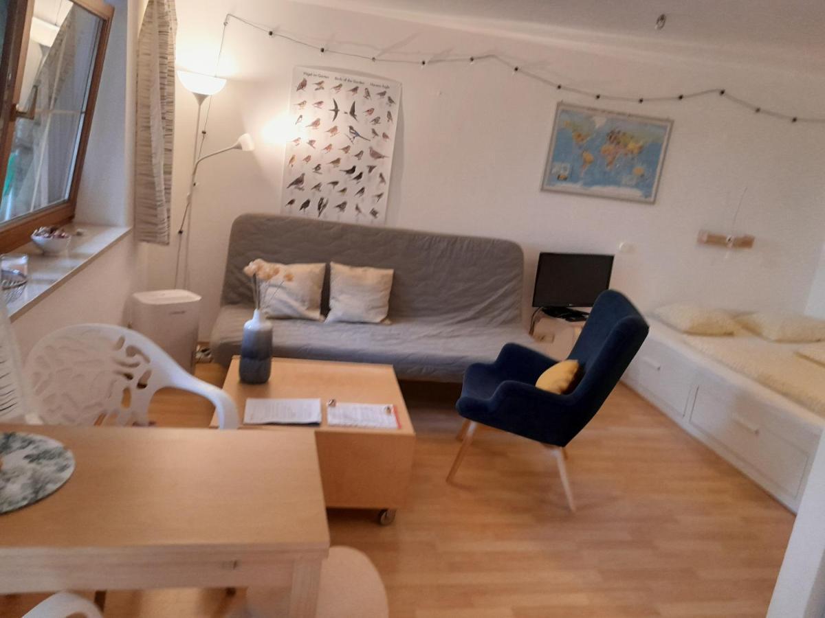 Apartment Mit Kueche Und Balkon Oder Terrasse, Ruhig Und Gut Erreichbar Piding Eksteriør bilde
