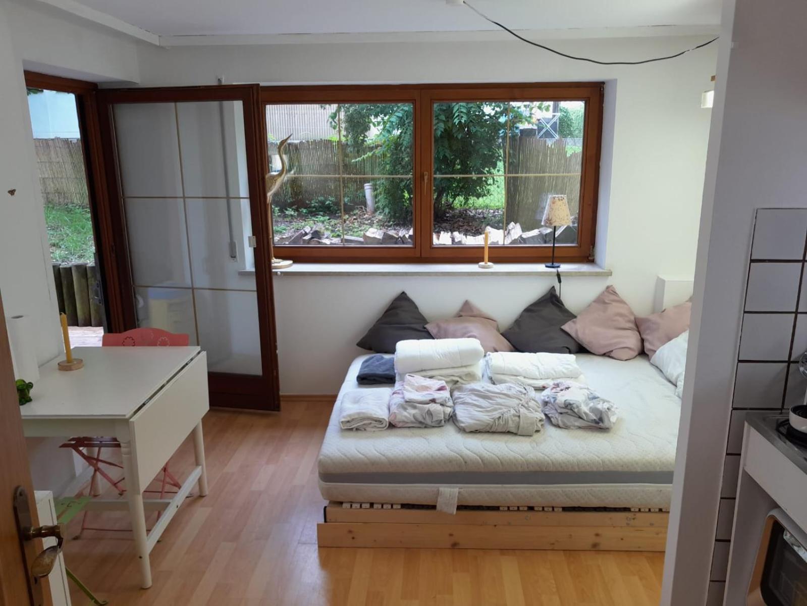 Apartment Mit Kueche Und Balkon Oder Terrasse, Ruhig Und Gut Erreichbar Piding Eksteriør bilde